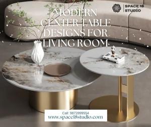 Stylish and Functional: Modern Center Table Designs for Living Room Elegance
