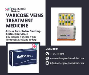Trusted Medication for Varicose Veins Treatment | Buy at OnlineGenericMedicine